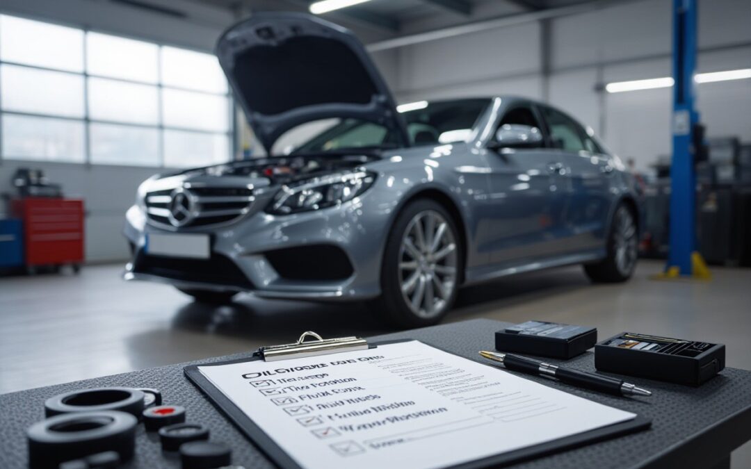 car in Vehicle Preventive Maintenance